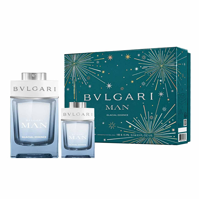 Bvlgari Man Glacial Essence - EDP 100 ml + EDP 15 ml Dárková sada