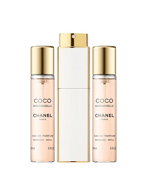 Chanel Coco Mademoiselle - EDP 20 ml (plnitelný flakon) + EDP náplň 2 x 20 ml 60 ml