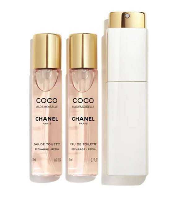 Coco Mademoiselle - EDT 20 ml (plnitelný flakon) + EDT náplň 2 x 20 ml
