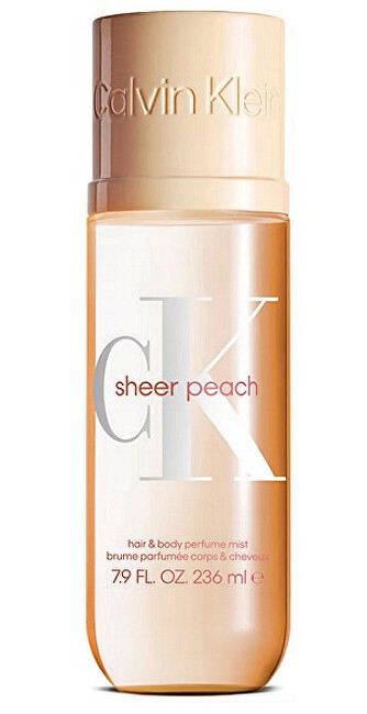 Calvin Klein Sheer Peach - tělový a vlasový sprej 100 ml