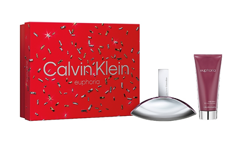 Calvin Klein Euphoria - EDP 50 ml + tělové mléko 100 ml Dárková sada