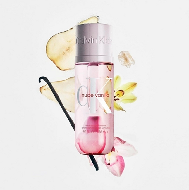 Calvin Klein Nude Vanilla - tělový a vlasový sprej 236 ml