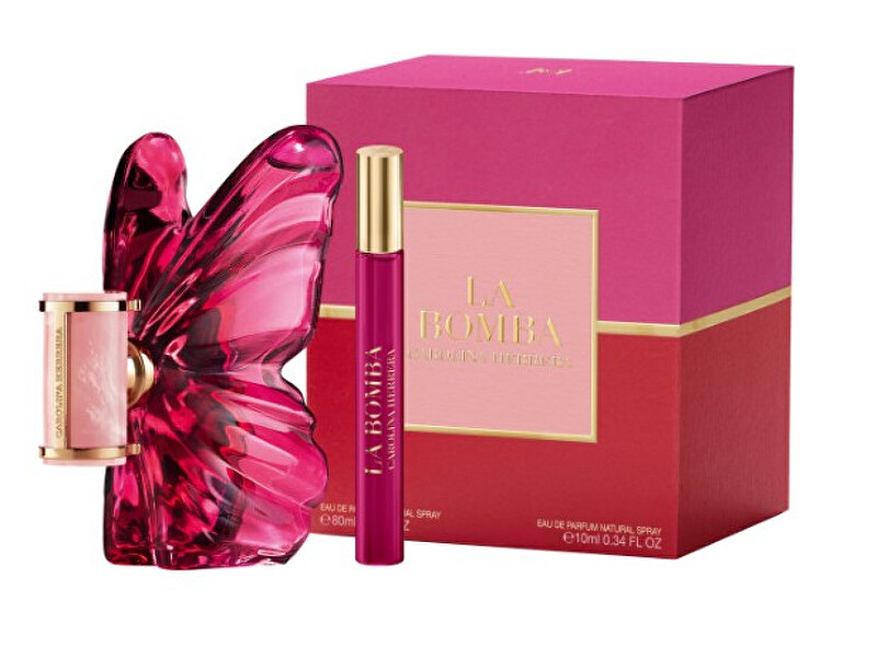 Carolina Herrera La Bomba - EDP 80 ml + EDP 10 ml Dárková sada