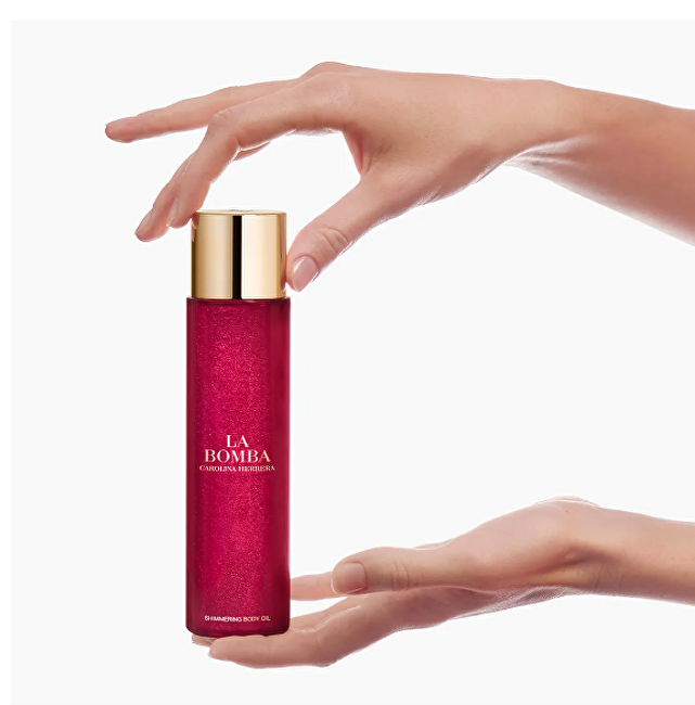 Carolina Herrera La Bomba - třpytivý tělový olej 150 ml