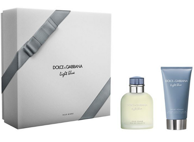 Dolce & Gabbana Light Blue Pour Homme - EDT 75 ml + balzám po holení 75 ml Dárková sada