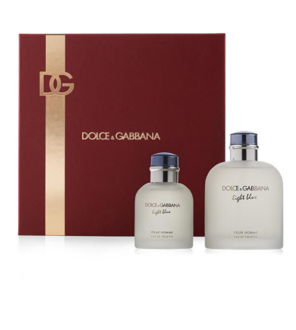 Dolce & Gabbana Light Blue Pour Homme - EDT 200 ml + EDT 75 ml Dárková sada