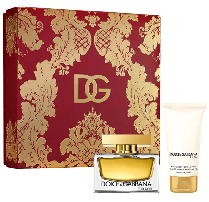 Dolce & Gabbana The One - EDP 75 ml + telové mlieko 50 ml Darčeková sada