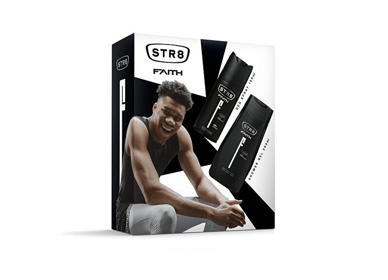STR8 Faith - deodorant ve spreji 150 ml + sprchový gel 250 ml