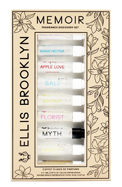 Ellis Brooklyn Memoir Discovery Set - EDP 9 x 2 ml Mini sada