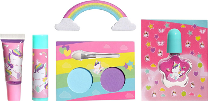 EP Line Eau My Unicorn - EDT 50 ml + set na manikúru a make-up Dárková sada