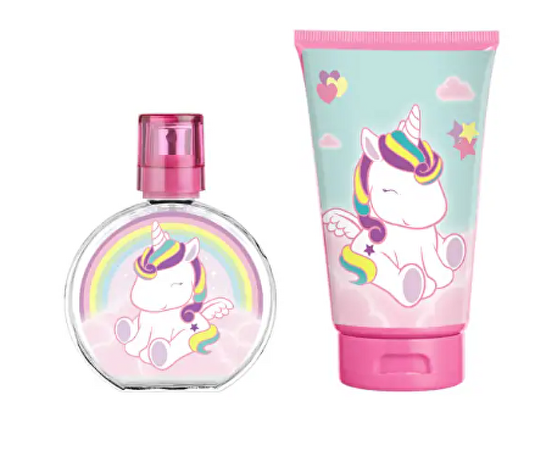 Eau My Unicorn - EDT 50 ml + sprchový gel 100 ml + kosmetická taštička
