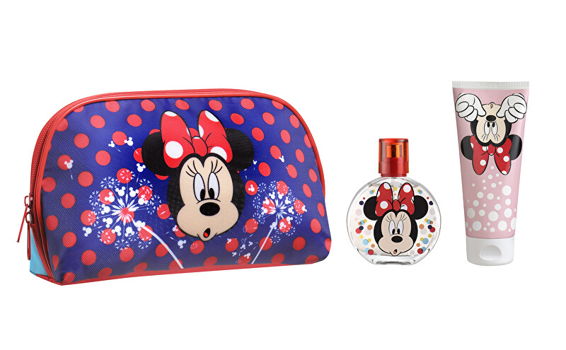 EP Line Minnie - EDT 50 ml + sprchový gel 100 ml + taštička Dárková sada