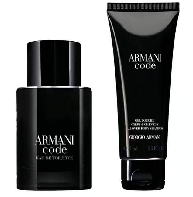 Code For Men (2023) - EDT 50 ml (plnitelná) + sprchový gel 75 ml