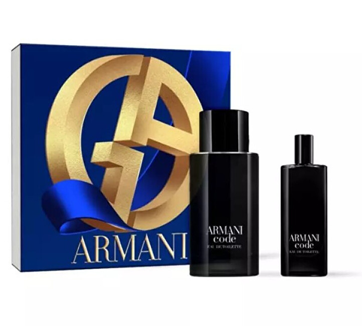 Giorgio Armani Code For Men (2023) - EDT 75 ml (plnitelná) + EDT 15 ml Dárková sada