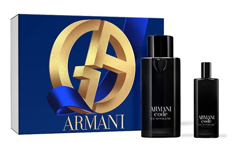 Giorgio Armani Code For Men (2023) - EDT 125 ml (plnitelná) + EDT 15 ml Dárková sada