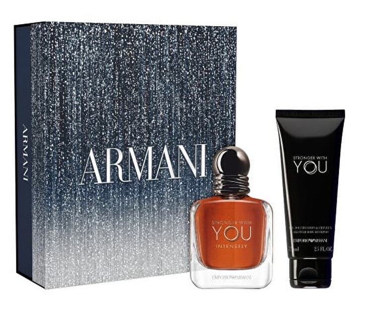 Emporio Armani Stronger With You Intensely - EDP 50 ml + sprchový gel 75 ml