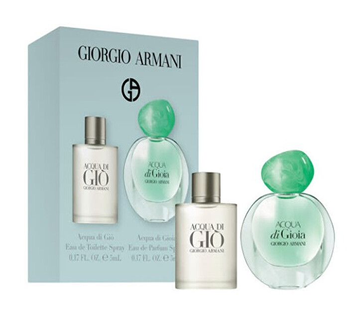 Giorgio Armani Giorgio Armani Set - Acqua Di Gio - EDT 5 ml + Acqua Di Gioia - EDP 5 ml Itálie