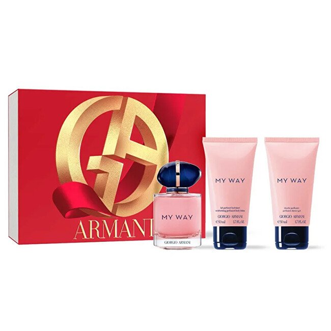 My Way - EDP 50 ml (plnitelná) + tělové mléko 50 ml + sprchový gel 50 ml