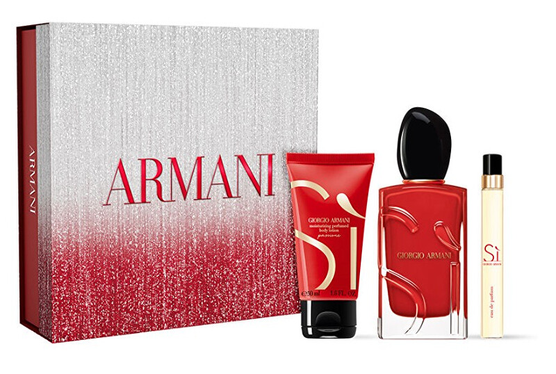 Sì Passione - EDP 100 ml + tělové mléko 50 ml + EDP 10 ml