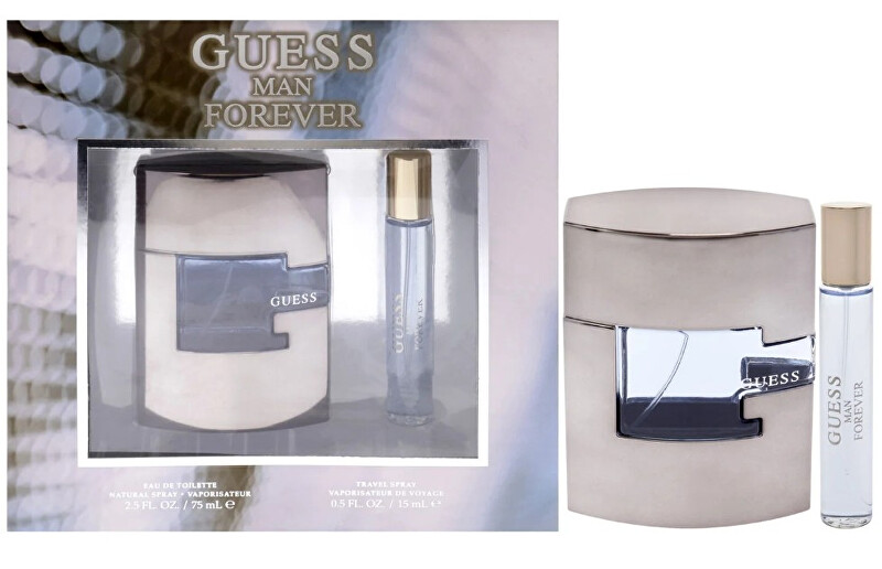 Guess Forever Man - EDT 75 ml + EDT 15 ml Dárková sada