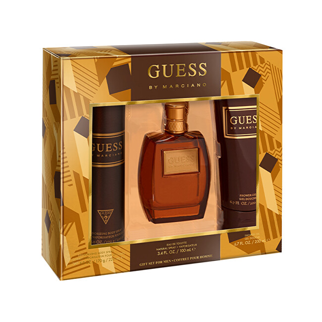 Guess Guess By Marciano For Men - EDT 100 ml + sprchový gel 200 ml + deodorant s rozprašovačem 226 ml Darčeková sada
