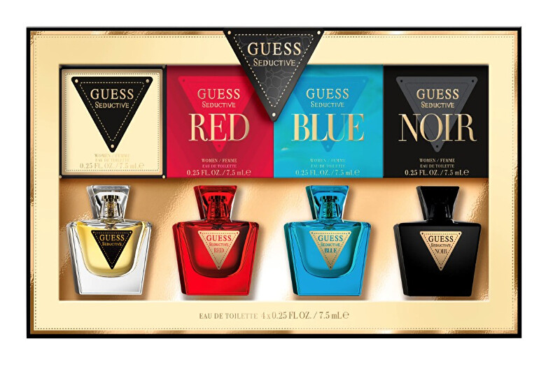 Mini sada Guess Seductive - EDT 4 x 7,5 ml