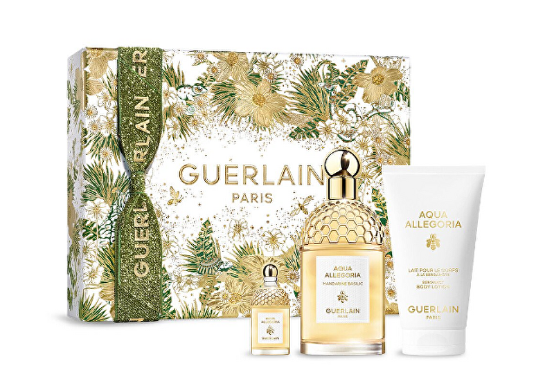 Aqua Allegoria Mandarine Basilic - EDT 125 ml + tělové mléko 75 ml + EDT 7,5 ml