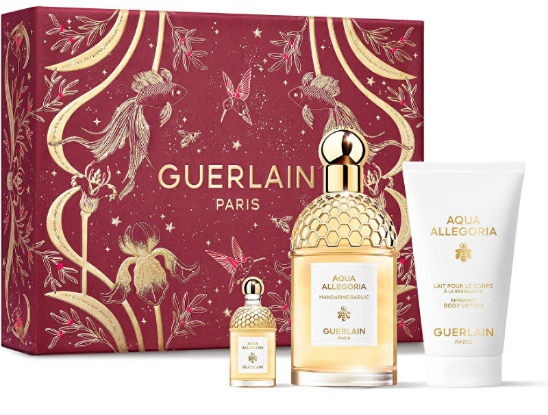Aqua Allegoria Mandarine Basilic - EDT 125 ml + tělové mléko 75 ml + EDT 7,5 ml
