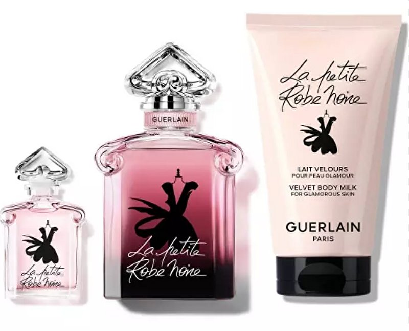 La Petite Robe Noire Intense (2022) - EDP 50 ml + tělové mléko 75 ml + EDP 5 ml