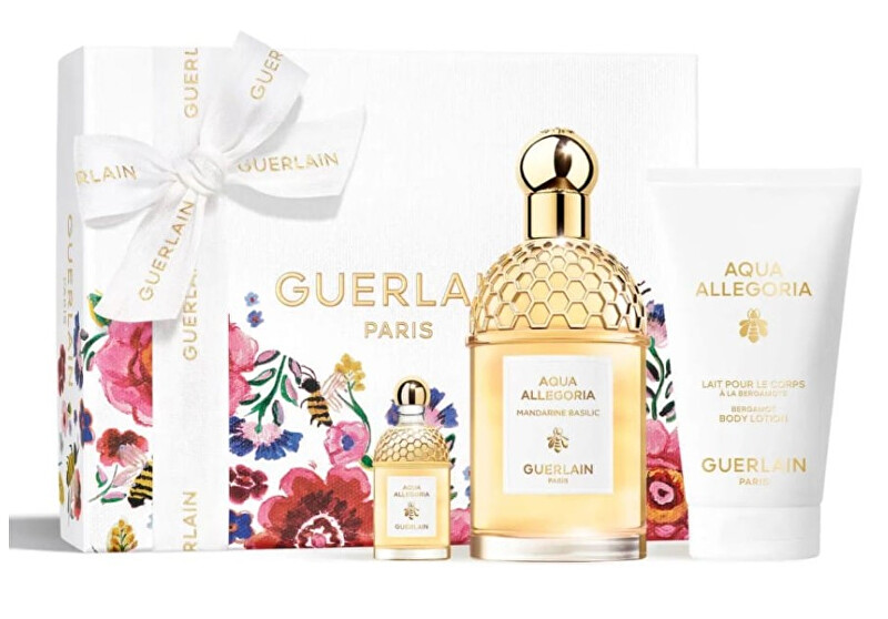 Aqua Allegoria Mandarine Basilic - EDT 125 ml + tělové mléko 75 ml + EDT 7,5 ml