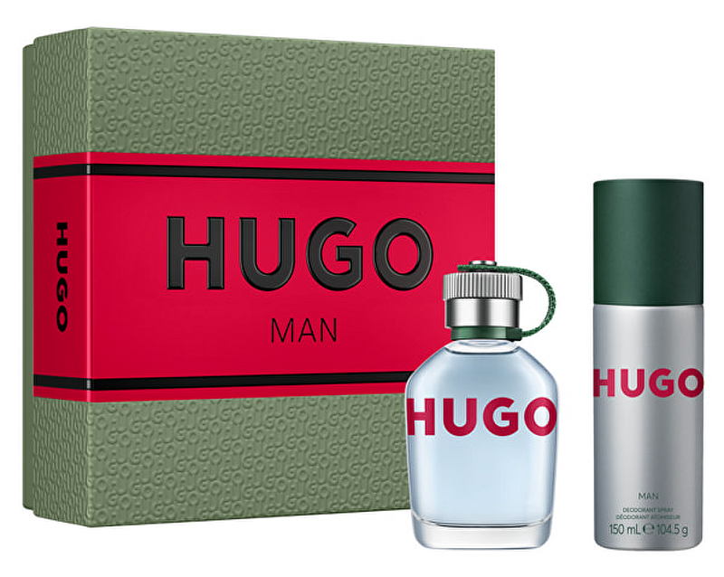Hugo Man - EDT 75 ml + deodorant ve spreji 150 ml