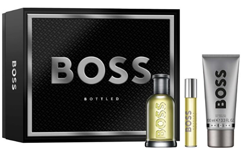 Boss No. 6 Bottled - EDT 100 ml + sprchový gel 100 ml + EDT 10 ml