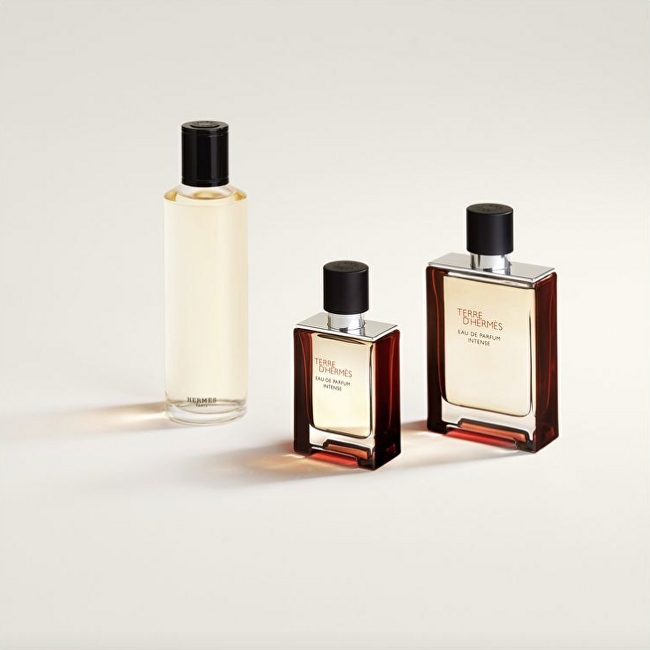 Terre D`Hermès Intense - EDP 100 ml (plnitelná) + EDP 15 ml + balzám po holení 40 ml