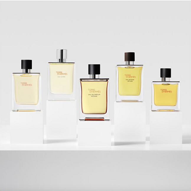 Terre D`Hermès Intense - EDP 100 ml (plnitelná) + EDP 15 ml + balzám po holení 40 ml