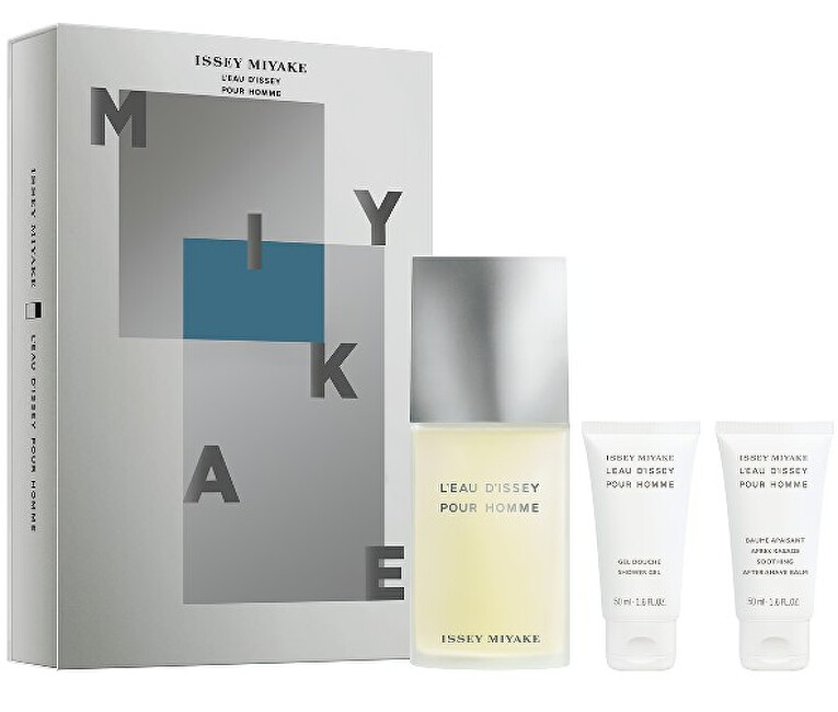 L´Eau D´Issey Pour Homme - EDT 125 ml + sprchový gel 50 ml + balzám po holení 50 ml