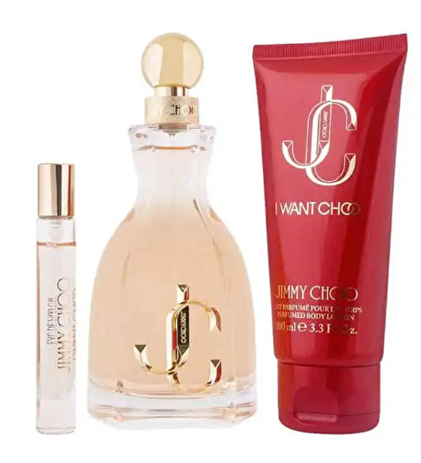 Jimmy Choo I Want Choo - EDP 100 ml + tělové mléko 100 ml + EDP 7,5 ml Dárková sada