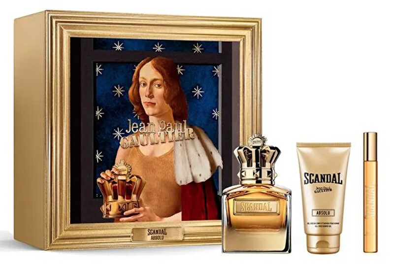 Scandal Absolu Pour Homme - parfém 100 ml + EDP 10 ml + sprchový gel 75 ml
