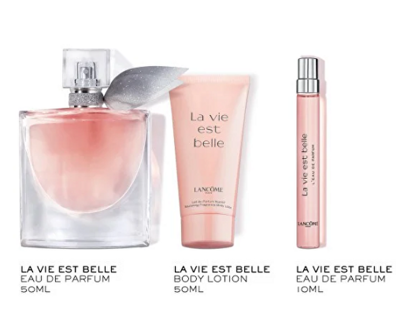 La Vie Est Belle - EDP 50 ml + tělové mléko 50 ml + EDP 10 ml