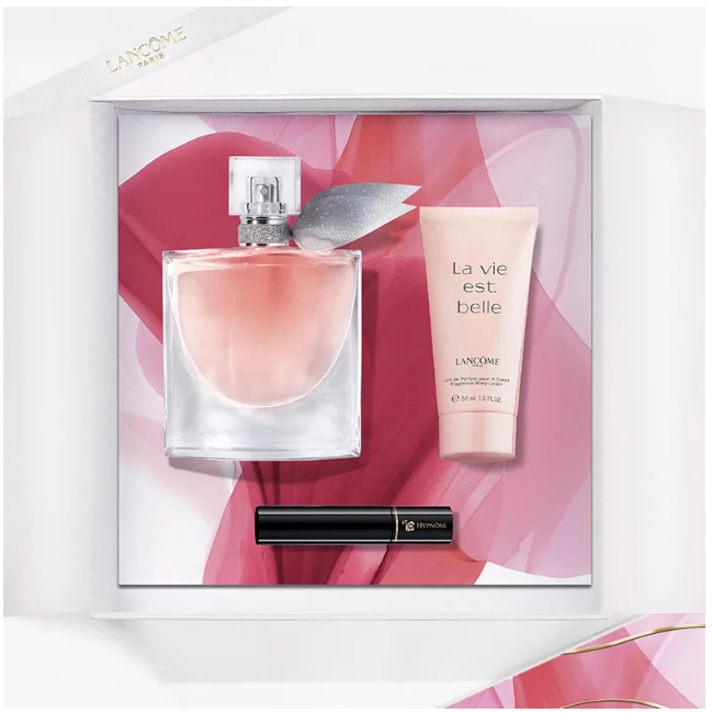 La Vie Est Belle - EDP 50 ml + tělové mléko 50 ml + řasenka 2 ml