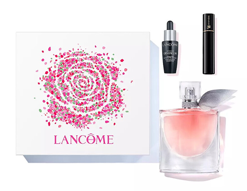 Lancôme La Vie Est Belle - EDP 50 ml + Advanced Génifique Serum 10 ml + řasenka Hypnose Mascara 2 ml Dárková sada