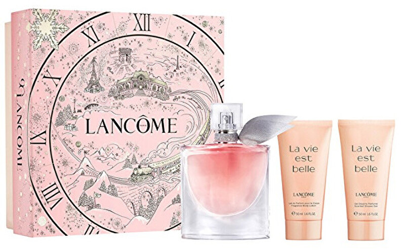 La Vie Est Belle - EDP 50 ml + sprchový gel 50 ml + tělové mléko 50 ml
