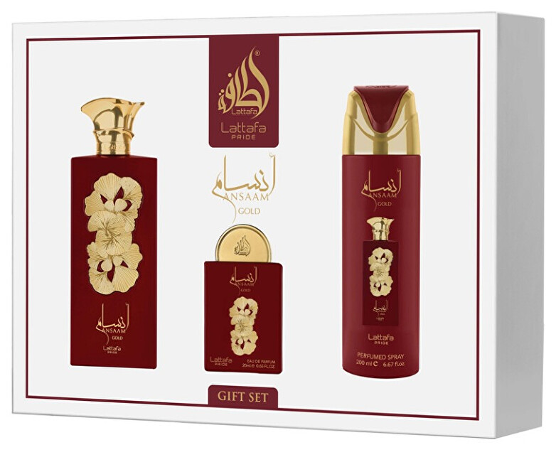 Ansaam Gold - EDP 100 ml + EDP 20 ml + deodorant ve spreji 200 ml