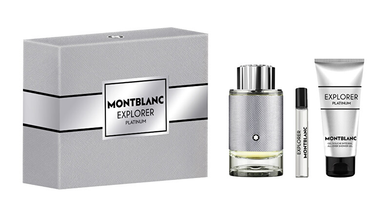 Explorer Platinum - EDP 100 ml + sprchový gel 100 ml + EDP 7,5 ml