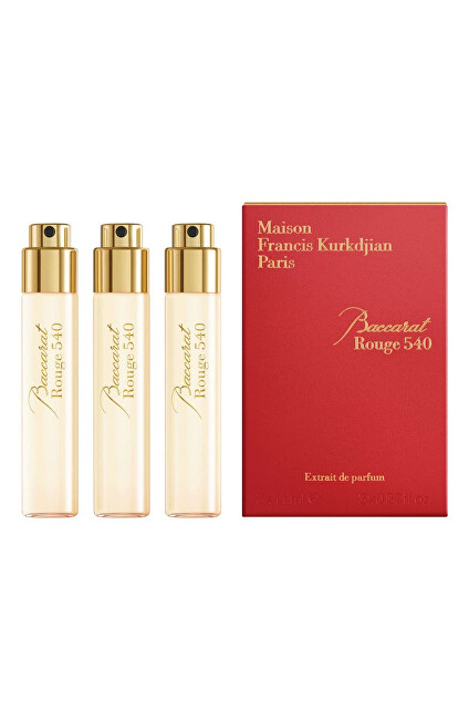Maison Francis Kurkdjian Baccarat Rouge 540 - parfémovaný extrakt 3 x 11 ml Mini sada