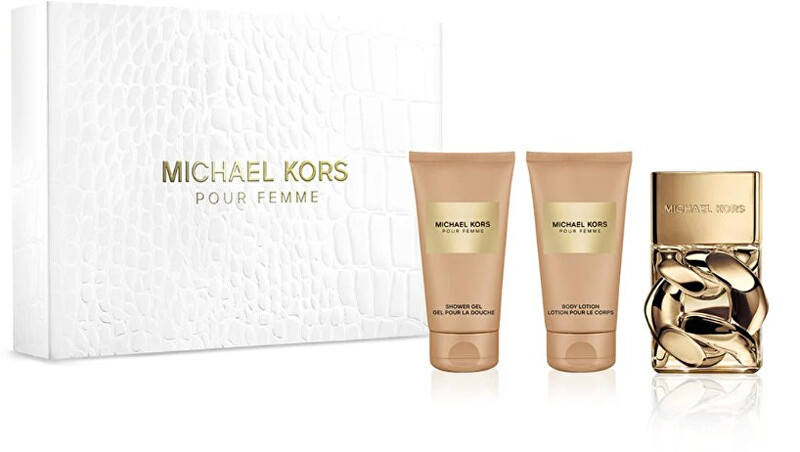 Michael Kors Pour Femme - EDP 50 ml + tělové mléko 50 ml + sprchový gel 50 ml
