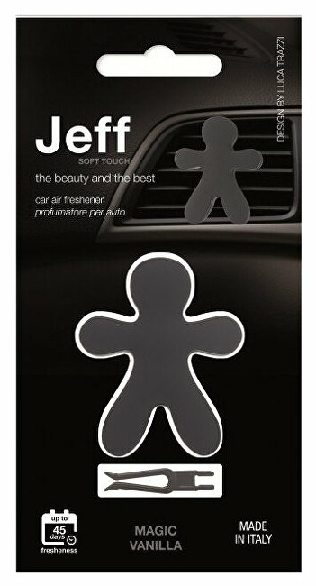 Mr&Mrs Fragrance Jeff Soft Touch Magic Vanilla - vůně do auta