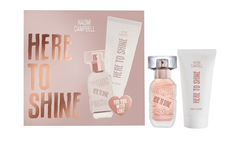 Here To Shine - EDT 15 ml + tělové mléko 50 ml