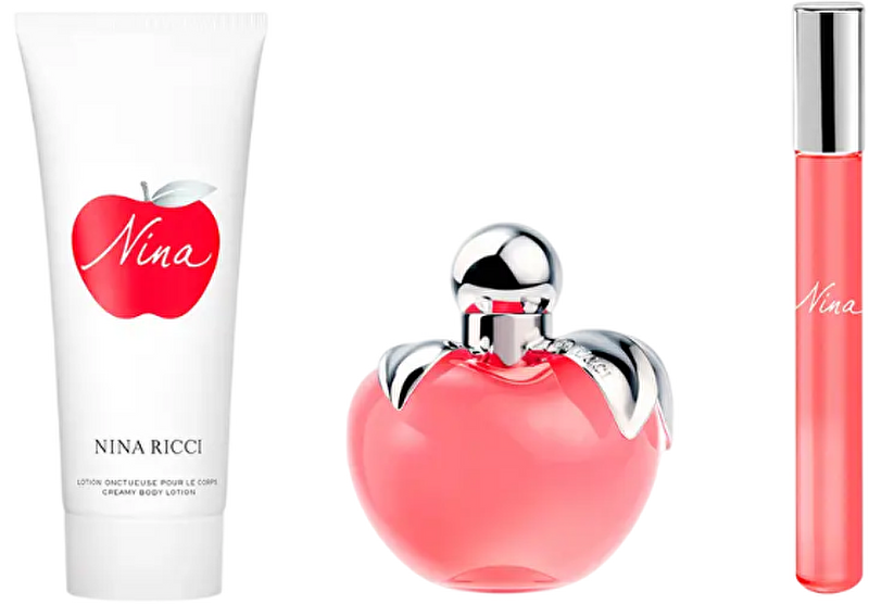 Nina - EDT 50 ml + tělové mléko 75 ml + EDT 10 ml