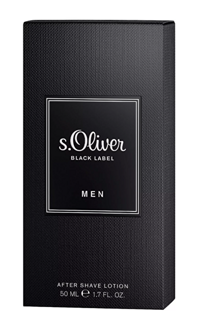 s.Oliver Black Label Men - voda po holení 50 ml