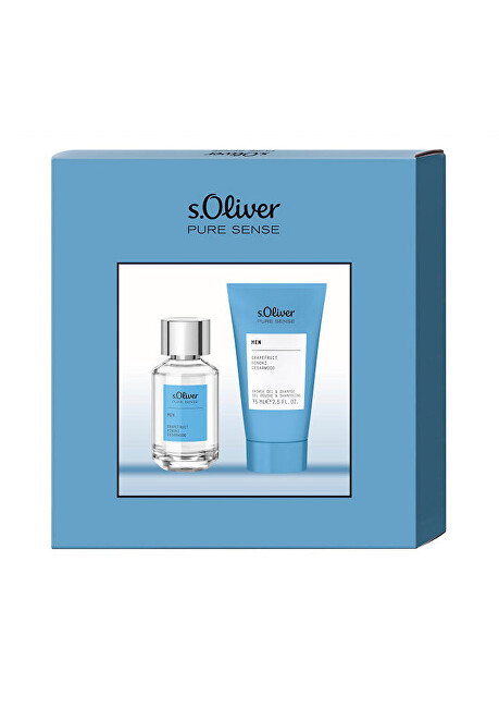 s.Oliver Pure Sense Men - EDT 30 ml + sprchový gel 75 ml